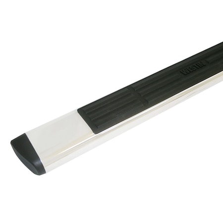 Westin Automotive 6IN OVAL SIDE BAR - STAINLESS STEEL 75IN POLISHED(REQUIRES SEPARATE MOUNT KIT PURCHASE) 22-6020